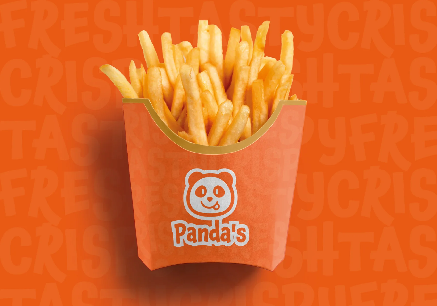 Pandas fries packaging
