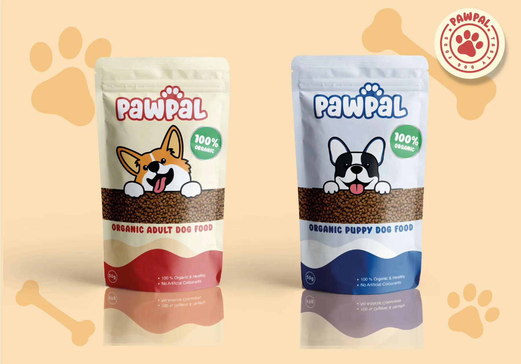 PawPal dog food pouches
