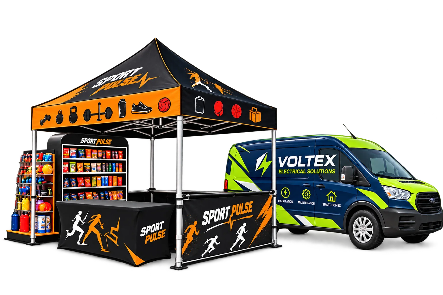 Shop fascia or exhibition stand